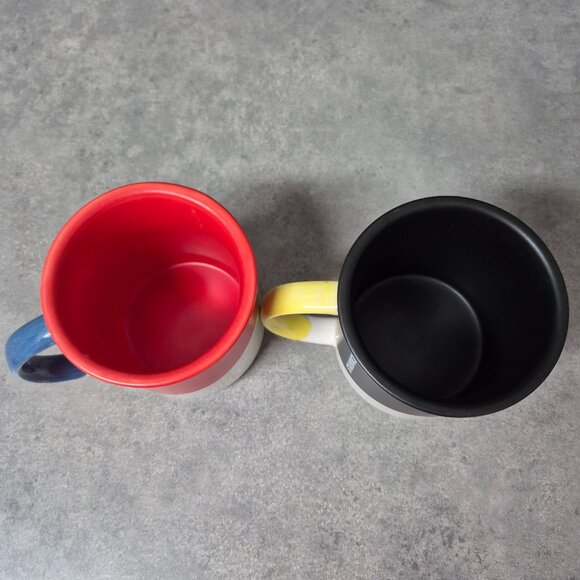 Starbucks 2017 Angle Dipped Matte Glaze  Coffee Mugs - Picture 5 of 9